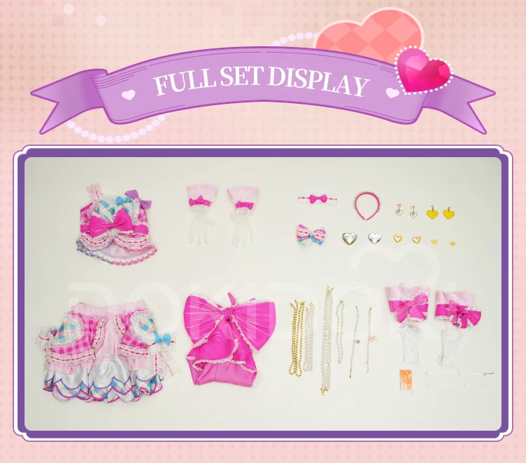 

2026 new Role Play Nijino Yume Cosplay Costume Anime Aikatsu Stars! Cute Pink Dress Christmas Costume Nijino Yume Cosplay Wig