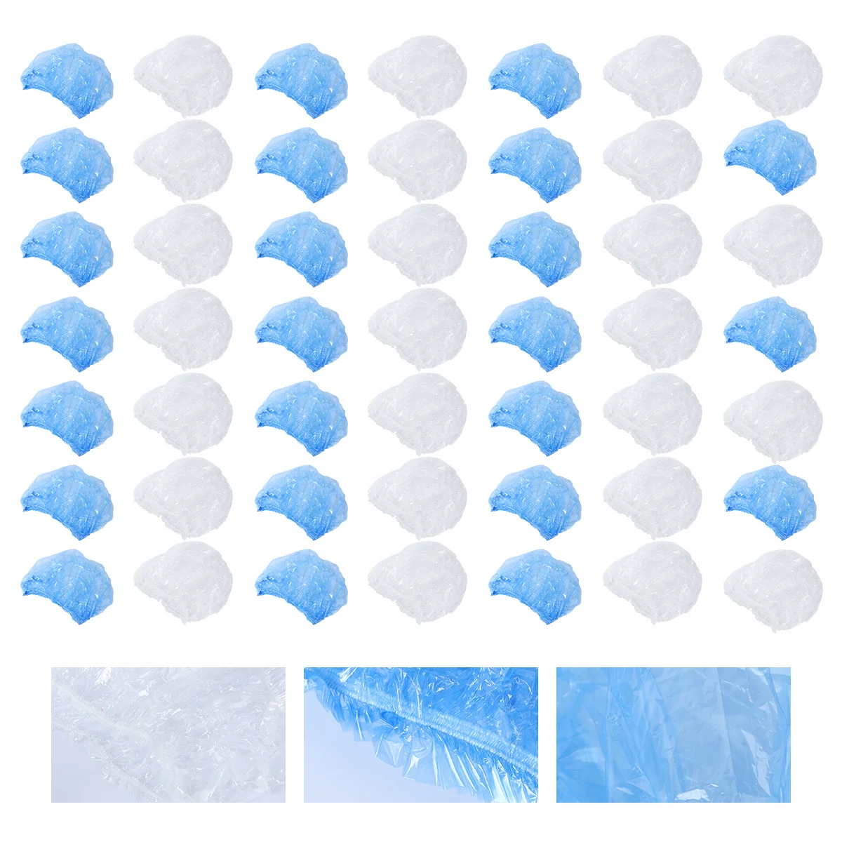 

50Pcs Foot Bath Bags Strip Shape Disposable Thickened Pouches Practical for Beauty Salons Disposable Foot Bag