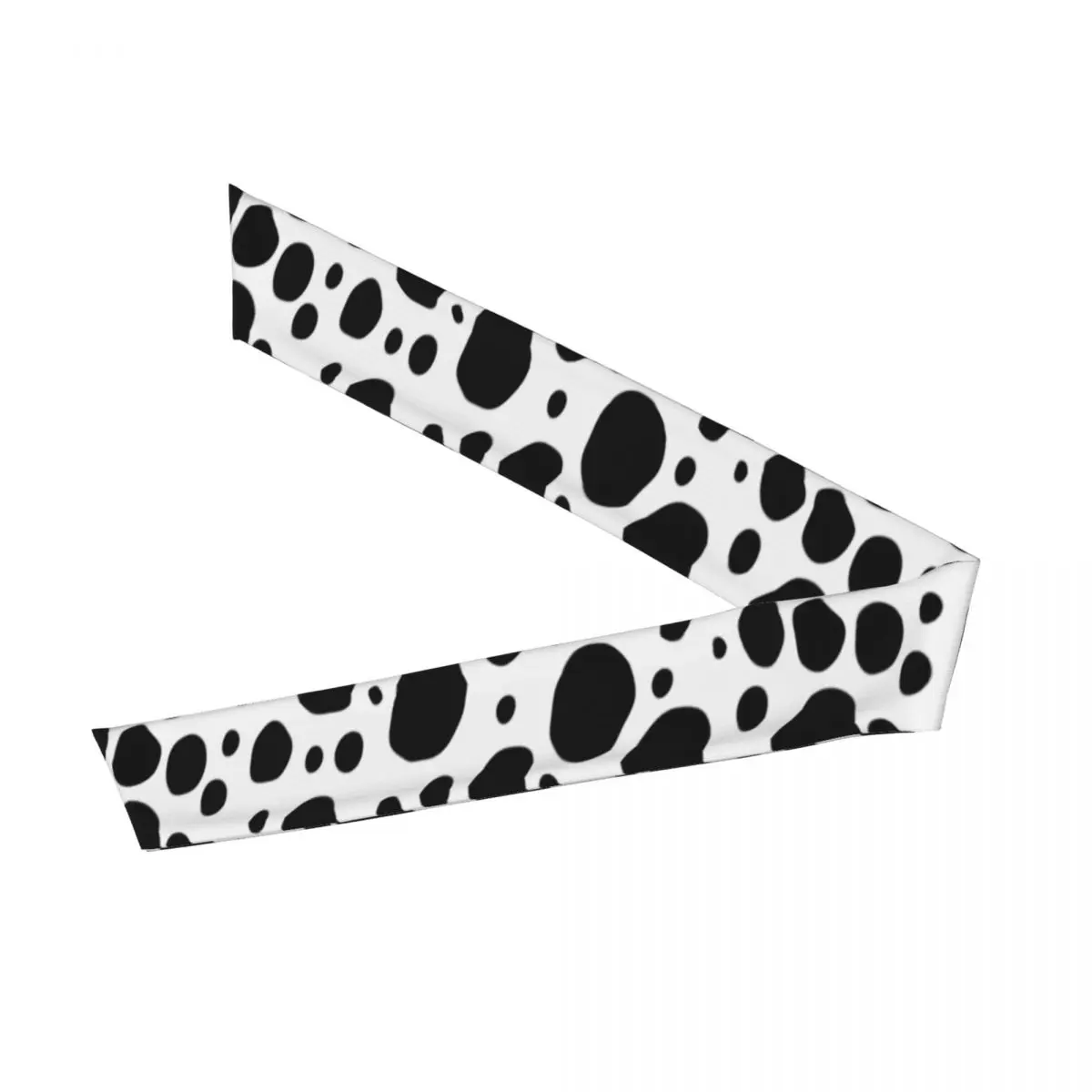 Bandanas Hairband Head Tie Abstract Dalmatian Pattern Sports Headband for Running Tennis Karate Athletics Brief Style