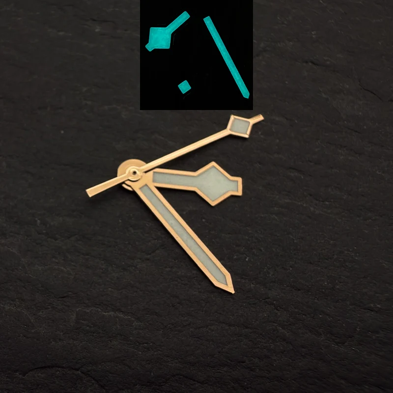 NH35 ندفة الثلج ساعة الأيدي الأزرق مضيئة ساعة الأيدي يناسب NH35 NH36 4R35 7S26 حركة SKX007 SRPD ساعة الأيدي التحديثية أجزاء