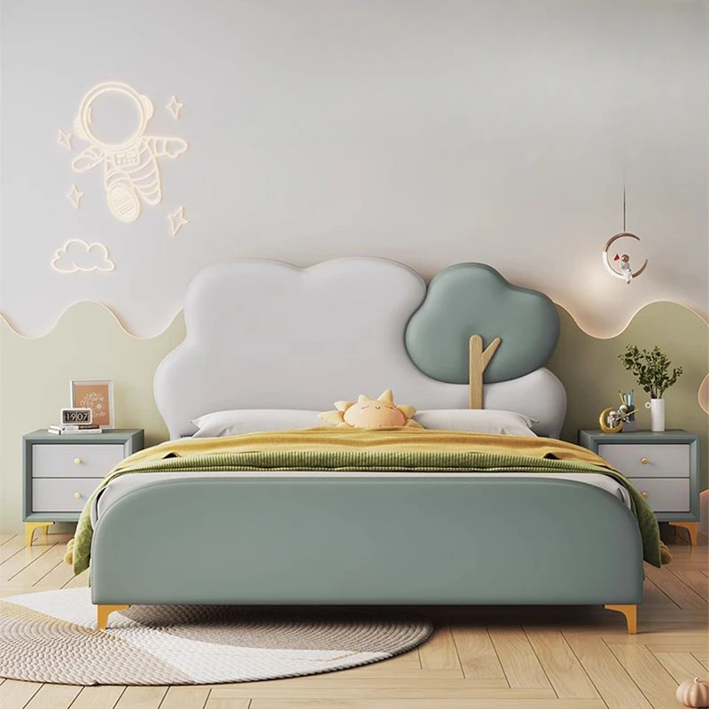 

Luxury Childrens Frame Double Bed Nordic Pretty Hotel Room Double Bed Princess Modern Cama Montessoriana Infantil Furniture