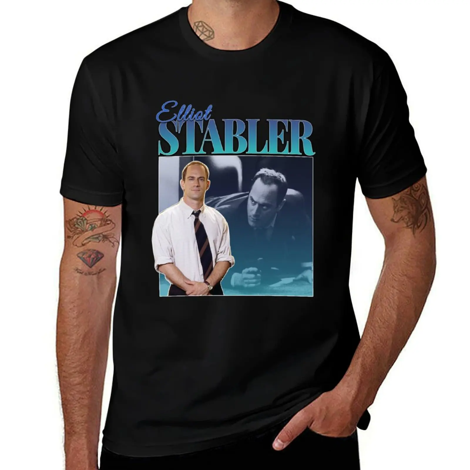 Elliot Stabler 90s Inspired Vintage Homage T-Shirt rapper graphic tees cute clothes man t shirt mens t shirt graphic