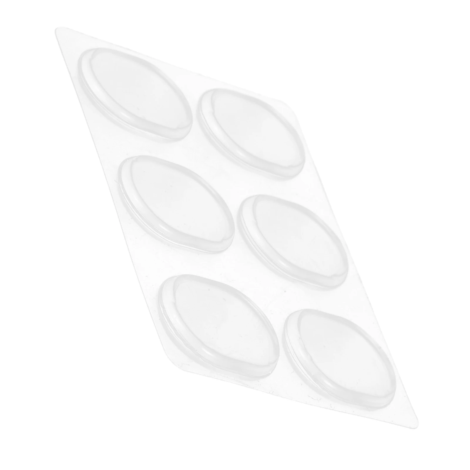 

6Pcs Transparent Silicone Gel Shoe Pads Flexible Adhesion For High Heels And Uncomfortable Shoes Foot Protection
