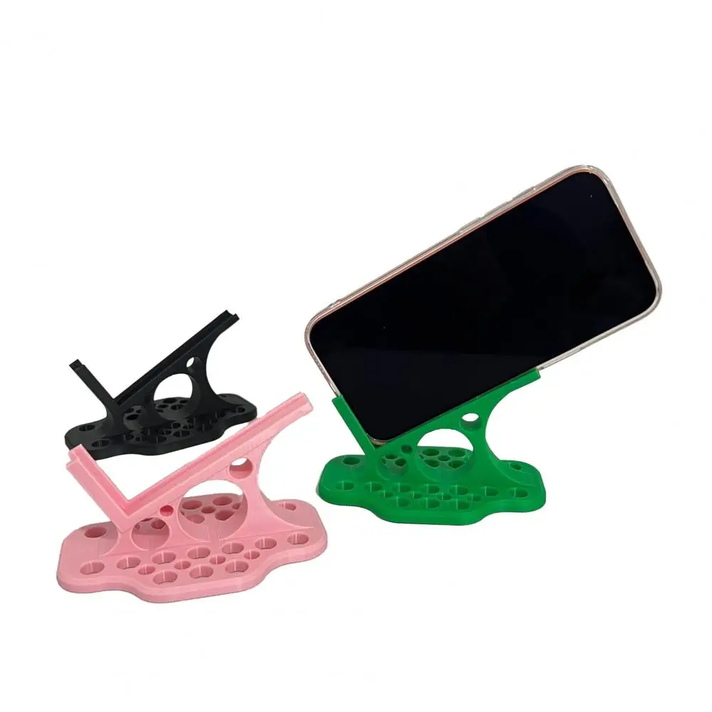 옆으로 누워서 사용하는 휴대폰 거치대, 낙하 방지 핸즈프리 폰 그립 스탠드, 인체공학적 침대 옆 휴대폰 거치대, 동영상 시청용