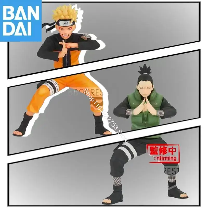 

Подлинная BANDAI NAMCO в наличии Наруто Шиппуден Вибрационные звезды Узумаки Наруто Нара Шикамару ПВХ Аниме Фигурка Модель Орнамент Игрушка