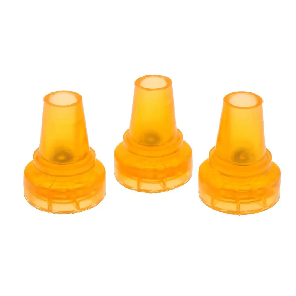 3Pieces Walking Stick Ferrules Rubber End Cane Crutch Protector Bottom