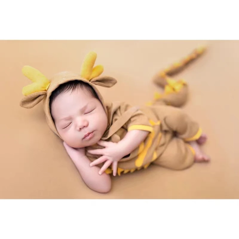 Theme Set Cute Shape Dinosaur Newborn Baby Photography Studio Clothing ベビー　コスチューム  disfraz bebe