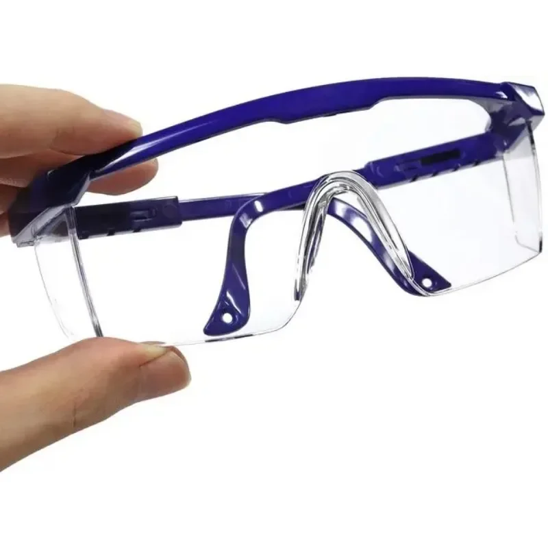 2Pcs Anti-Splash Work Safety Glasses Eye Protecting Lab Goggles Protective Industrial Wind Dust Proof Goggles Cycling Glasses