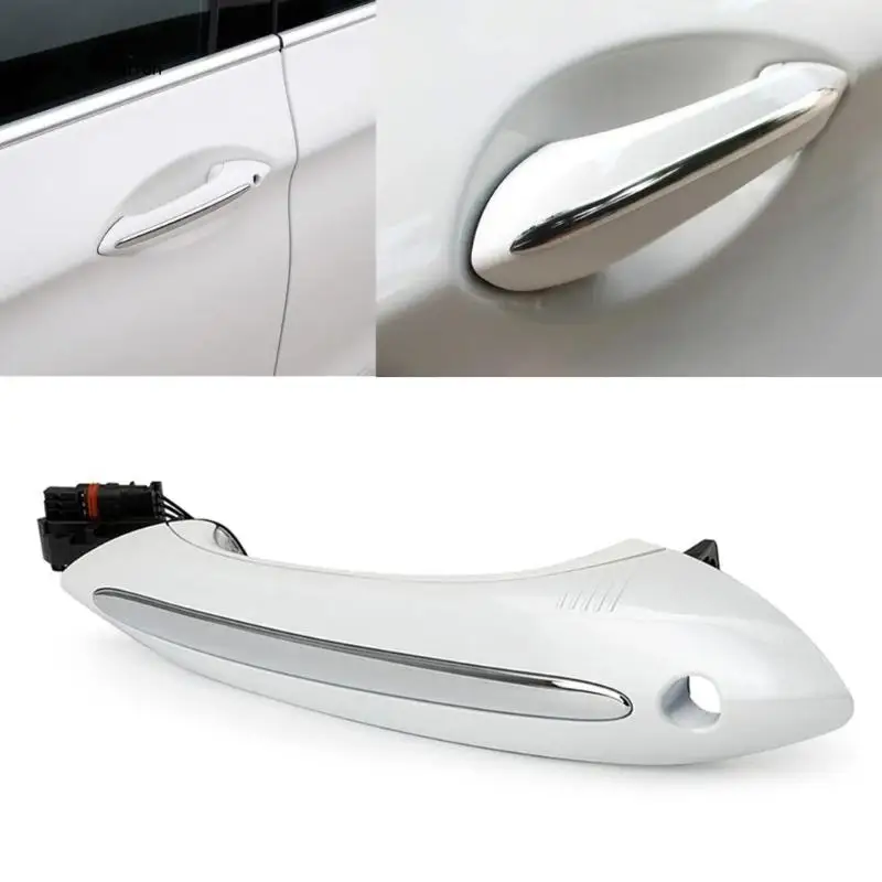 

517B Exterior Door Handle Replaces 51217231931 Front Rear Door Handle Pull Handle for F07 F10 F01 F02 525