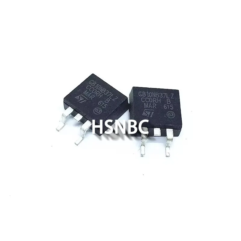 10Pcs/Lot STGB10NB37LZT4 GB10NB37LZ STGB10NB37LZ TO-263 440V 20A IGBT Power Transistor 100% New Original