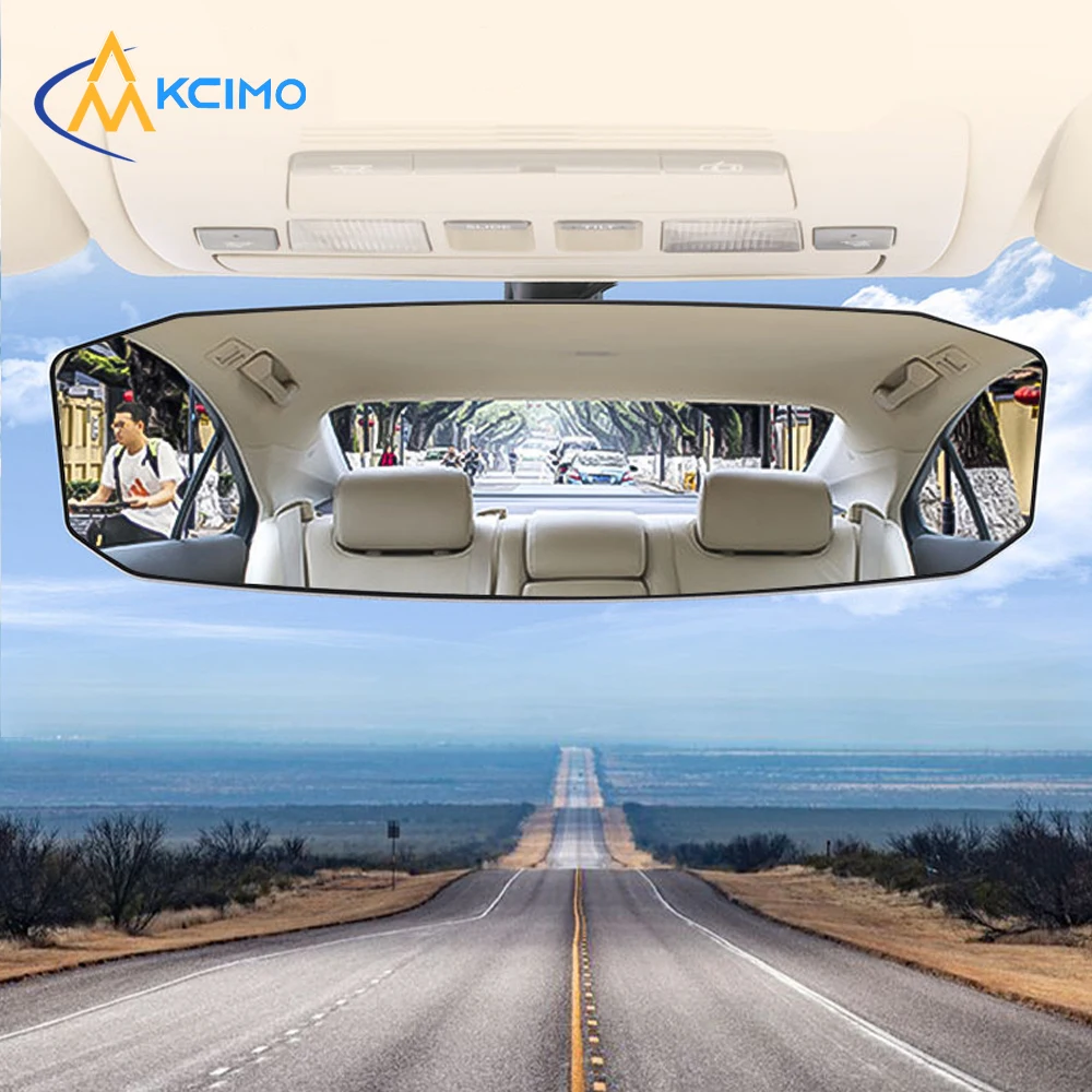 

Wide Angle Convex Rearview Mirror Anti Glare Car Interior Rear View Baby Child Seat Watch Sun Visor Mirror Covers