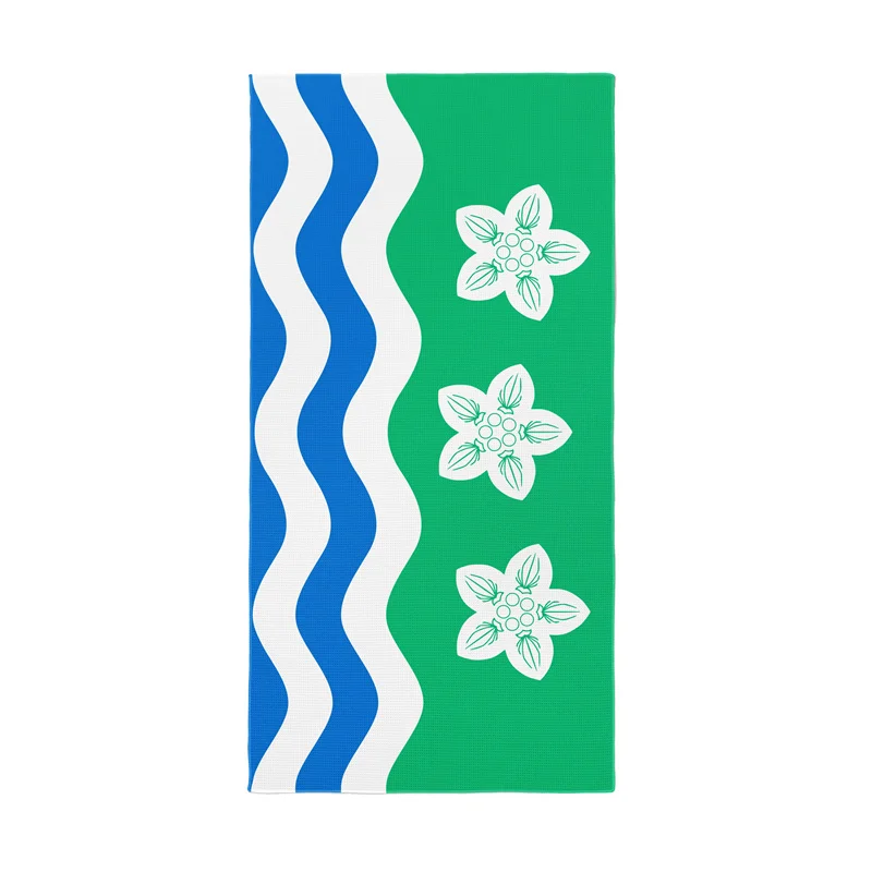 Aertemisi Cumberland England Waffle Beach Towel Extra Large Oversize 180cm x 90cm