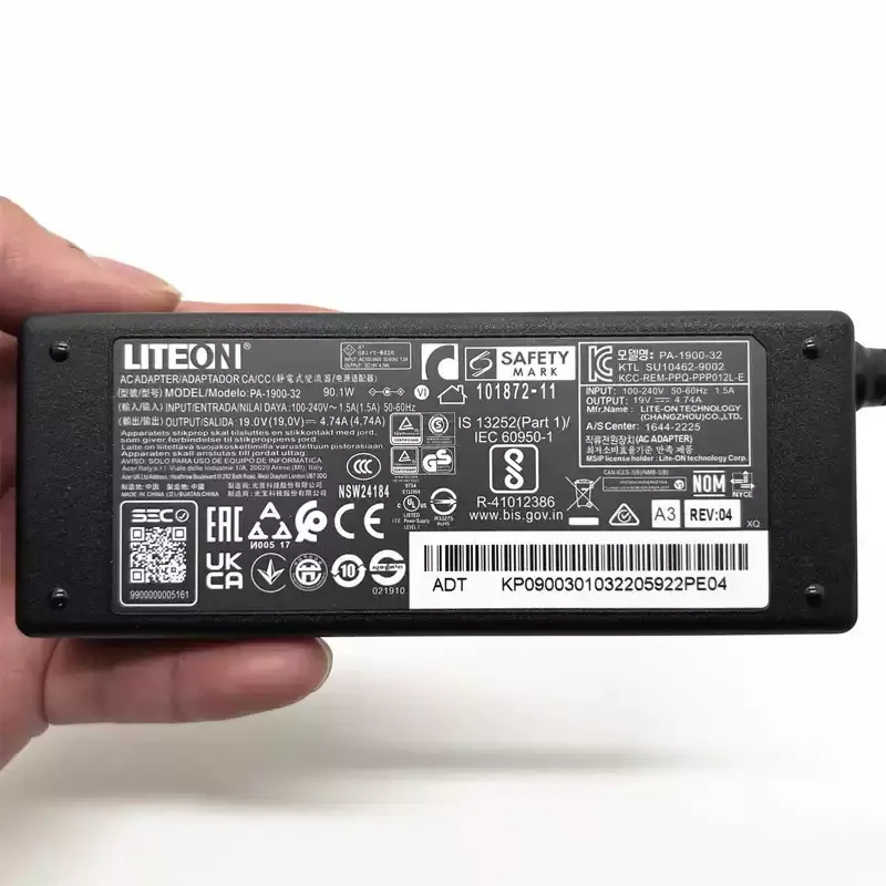 

Suitable for Acer Aspire e5-575 e5-772 e5-773 19V 4.74A PA-1900-32 90W AC Power Adapter