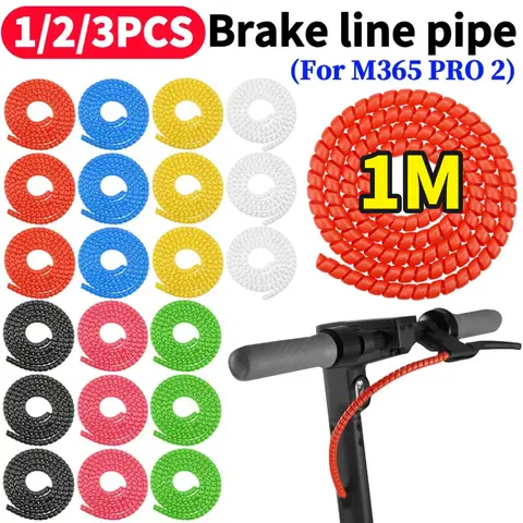 1m Electric Scooter Line Protector Cover Universal Electric Scooter Cable Protection Cover for M365 PRO 2 Accessories