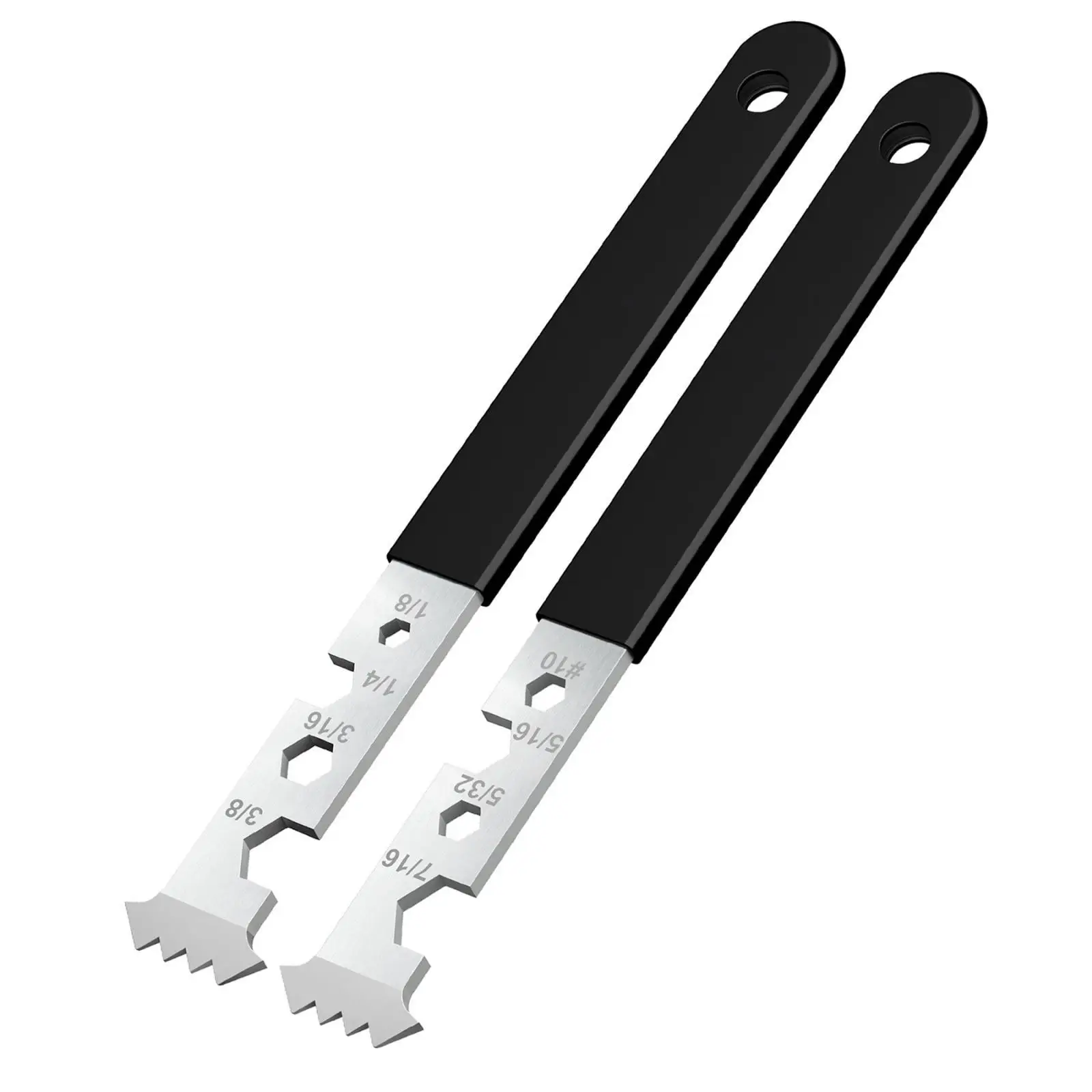 Durable Carbon Steel Paver Puller Double Hook Efficient Brick Remover Tool for Garden Path Home Use
