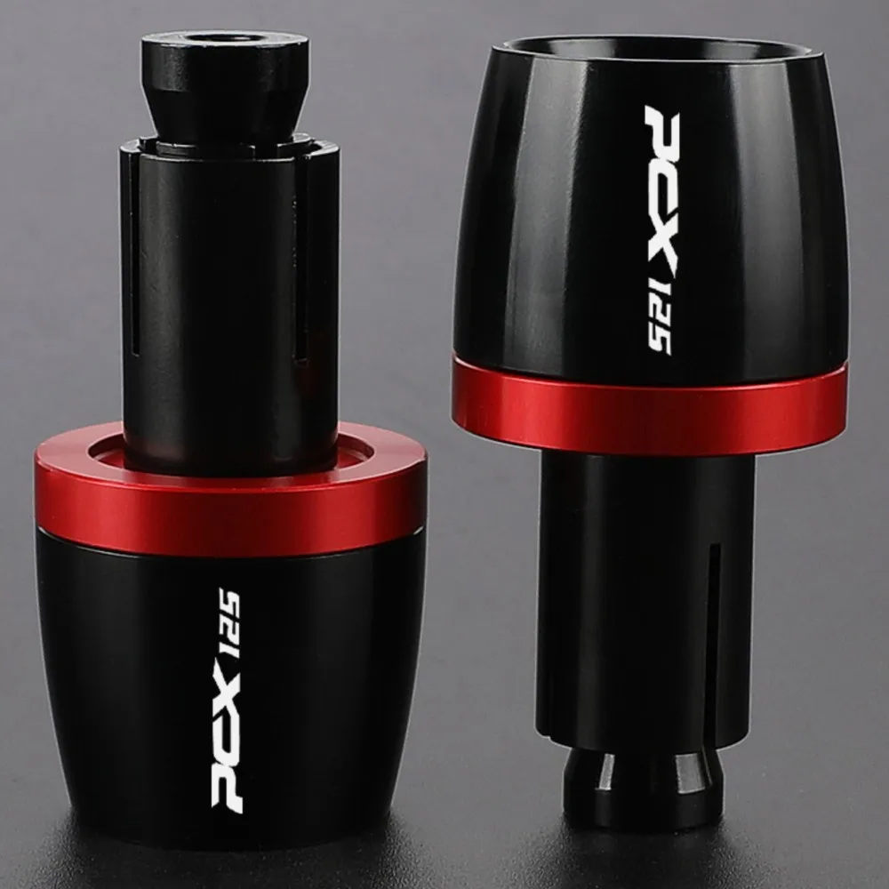 

Universal Handlebar Grips Bar Ends Cap PCX 125 2022 2021 2020 Counterweight Plug Slide For HONDA PCX125 ALLYEARS 2025 2024 2023