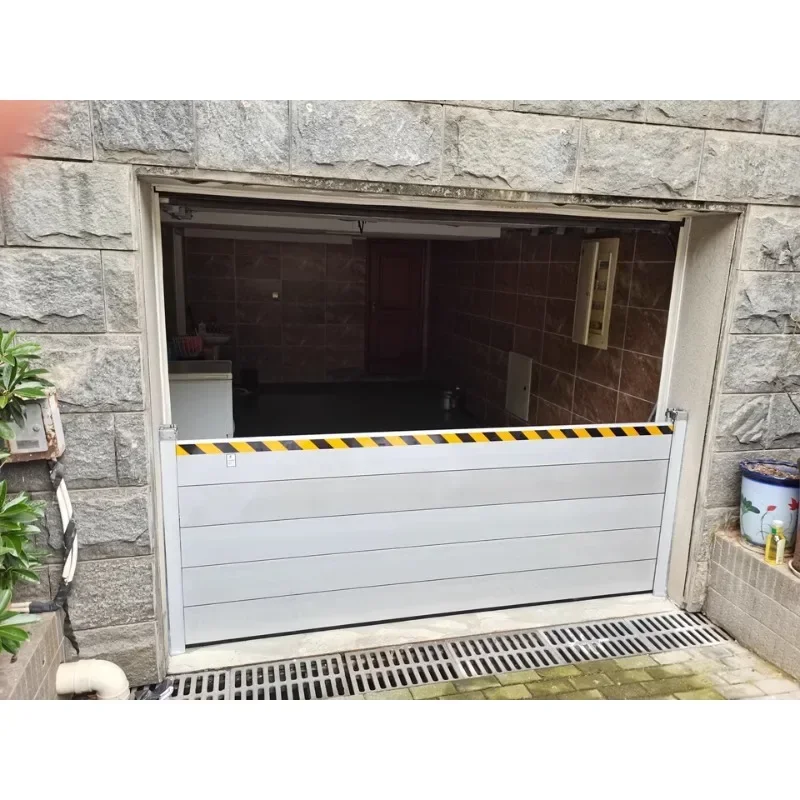 Aluminum alloy flood control board for underground garages, shop entrances subway exits & basements,serves as waterproof barrier