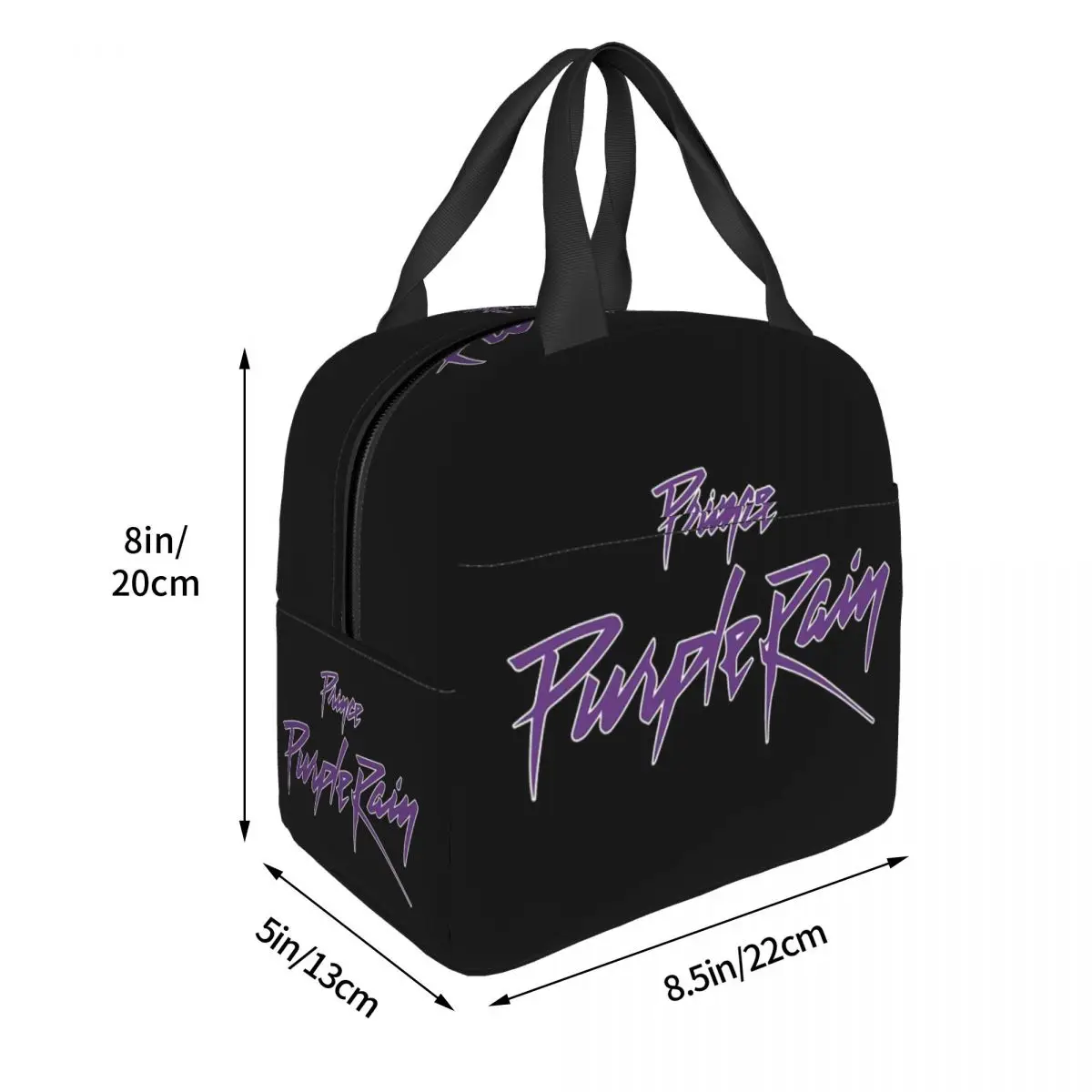 Purple Rain His Royal - Prince Lunch Bags Insulated Bento Box Waterproof Lunch Tote Picnic Bags Thermal Bag for Woman School