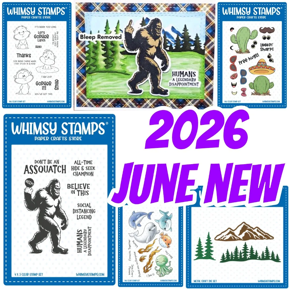 Elements Clear Stamps 2026 Neue Metall-Stanzformen für DIY Scrapbooking, Basteln, Fotoalbum-Vorlage, handgefertigte Dekoration