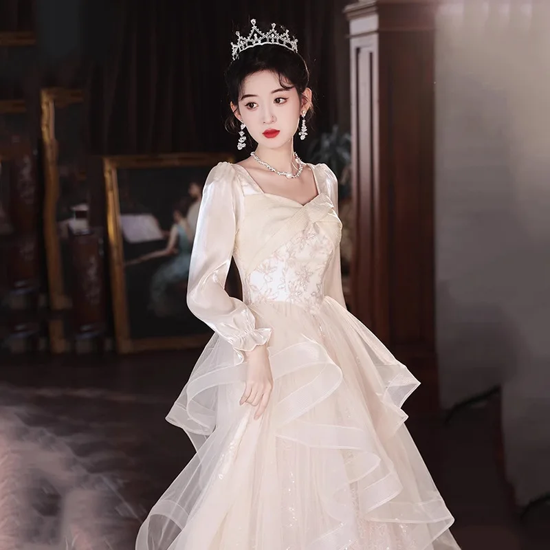 

Новое вечернее платье Princ Sle 2025 для женщин, для банкетов, выпускных, экзаменов, для дома, прямые поставки, для балов