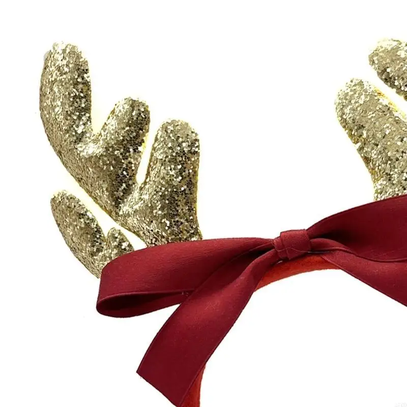270D Festival stagionale Christmas Heling Bash Holiday Props Scintillante per le renne.