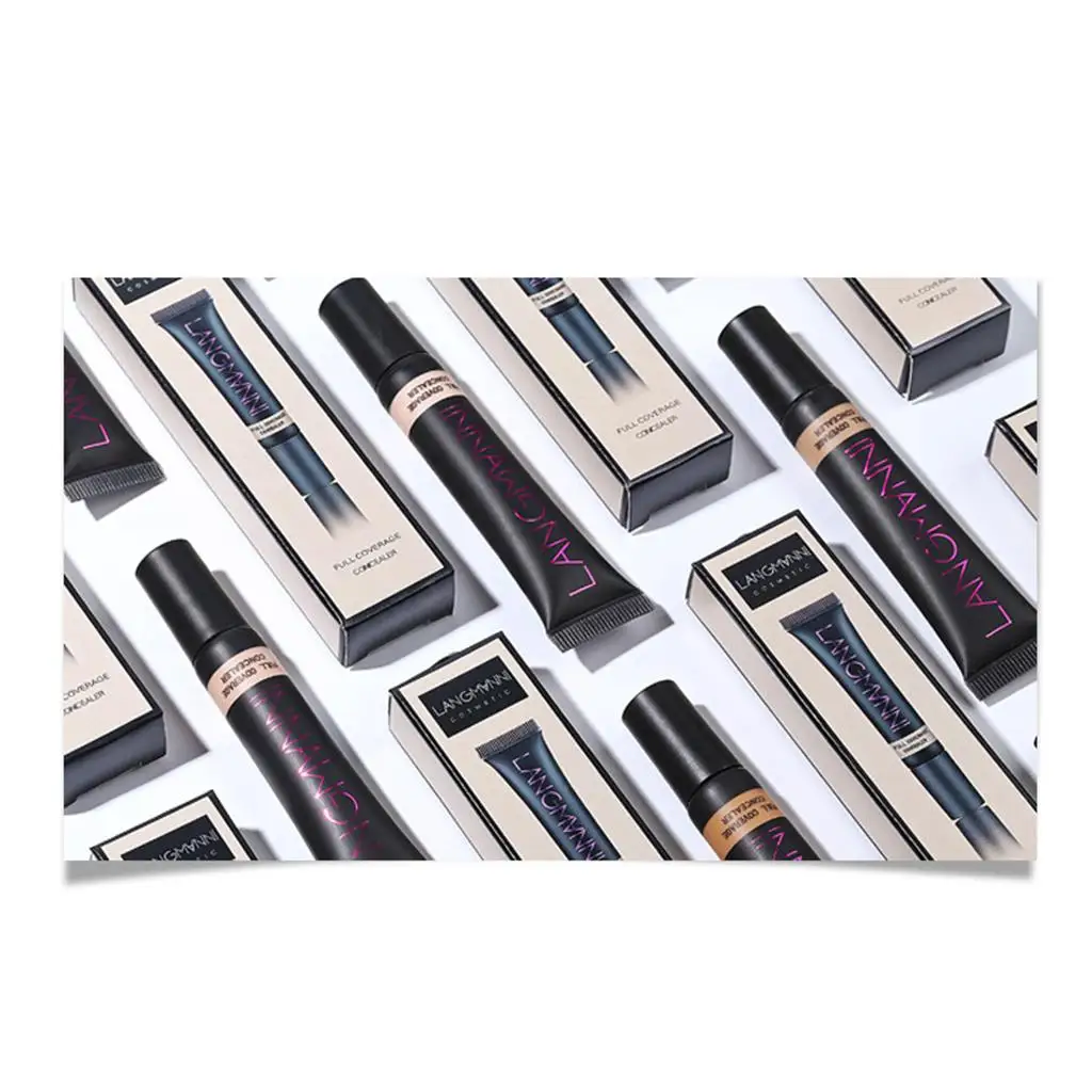 Base d'apprêt pour fard à paupières, crème anti-cernes, correcteur de Palette à haute couverture pour la peau sèche et grasse sous les yeux