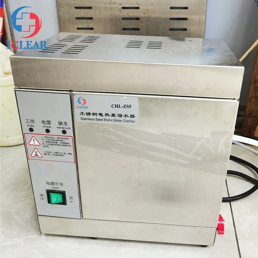 New Desktop Distillator Laboratory Stainless Steel Electric