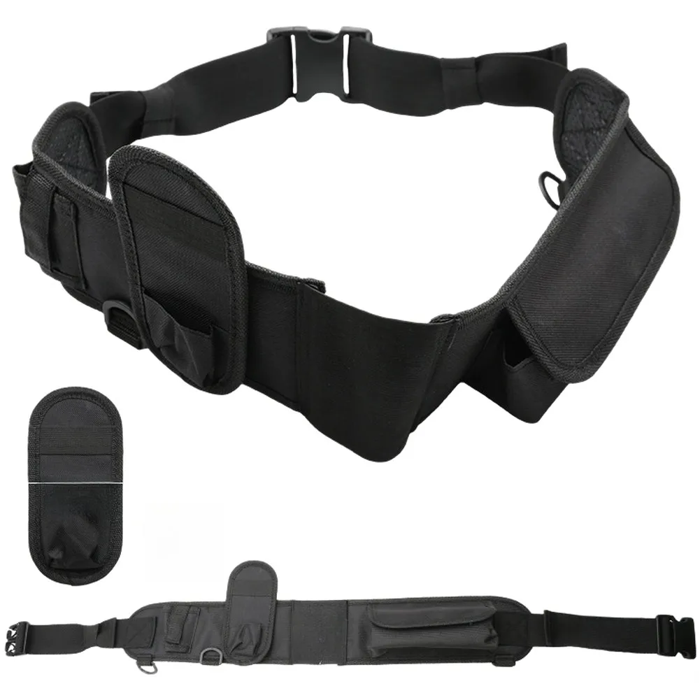 For Fishing Tools Multi-hook Gear Holder Fishing Belt Pack For Comfortable Outdoor Wear Black Customizable Fit