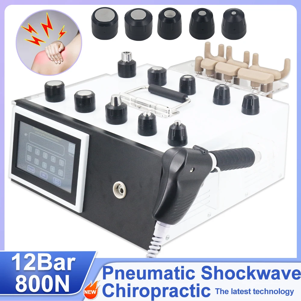 

Пневматический аппарат для ударно-волновой терапии 12Bar для лечения эректильной дисфункции, снятия мышечной боли, массажа и релаксации, 2 в 1, профессиональный аппарат ударно-волновой терапии