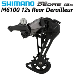 Shimano DEORE RD-M6100 SGS Shadow+ 12 Speed MTB Rear Derailleur SGS Long Cage