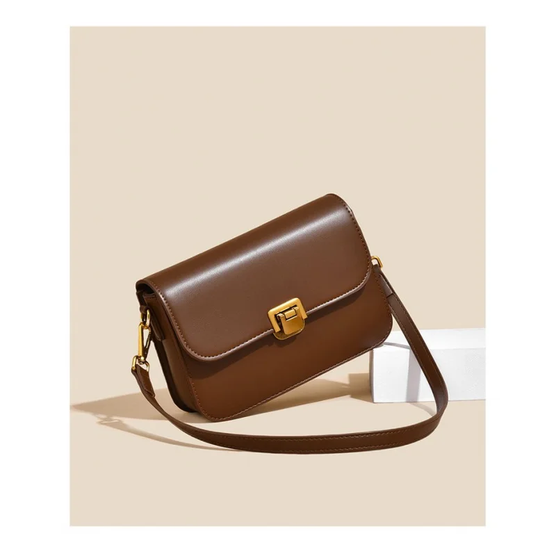 حقيبة مراسلة للسيدات من Elite مصنوعة من الجلد المنقوش الذي تتميز بمظهر كاجوال يوميًا وواسعًا وناعمًا ومكررًا يوميًا ​