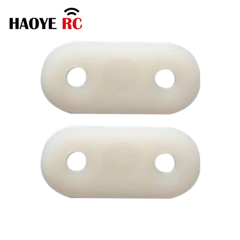 HY 20 Pcs Oval Gear Plates Undercarriage Mounting Strap Gear Plates For RC Airplanes Parts Electric Planes Foam Model Accessorie