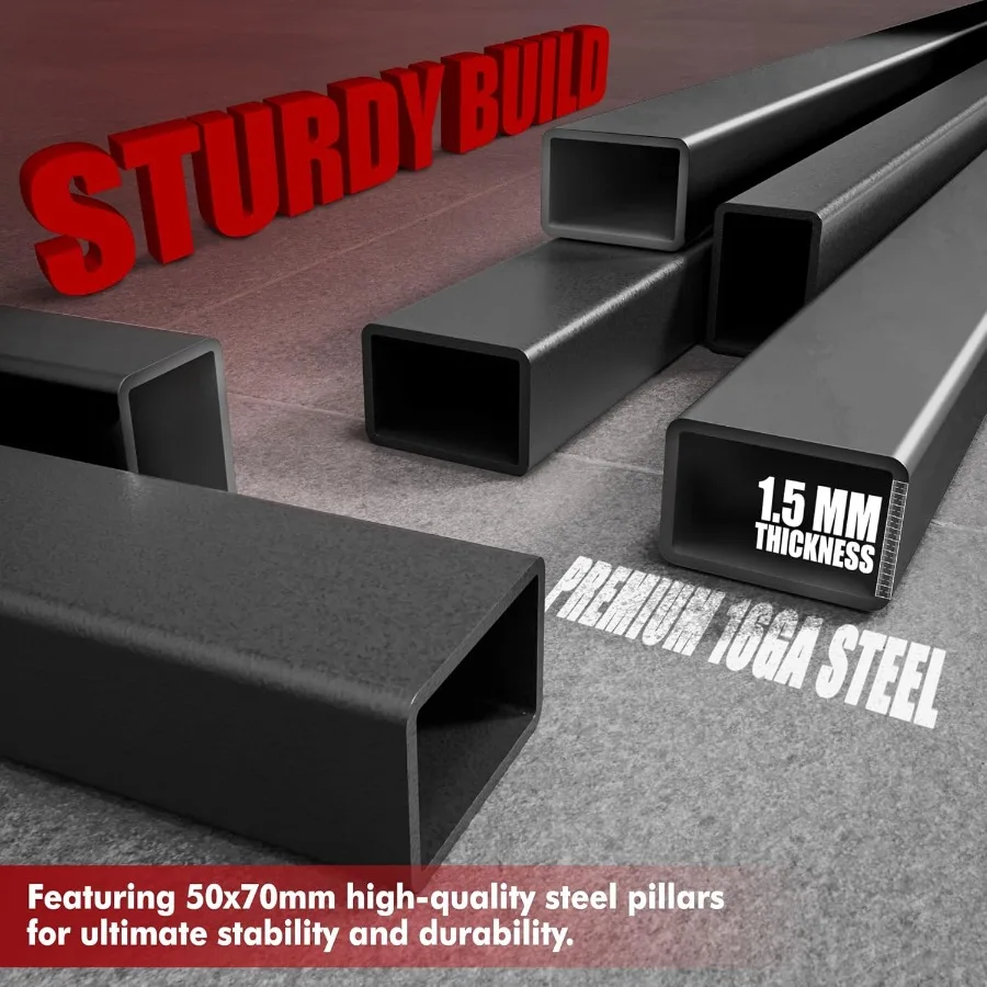 مقعد وزن قابل للتعديل مع أوضاع خلفية متعددة لتمارين الجسم بالكامل، انخفاض الانحدار والإعدادات المسطحة لصالة الألعاب الرياضية المنزلية