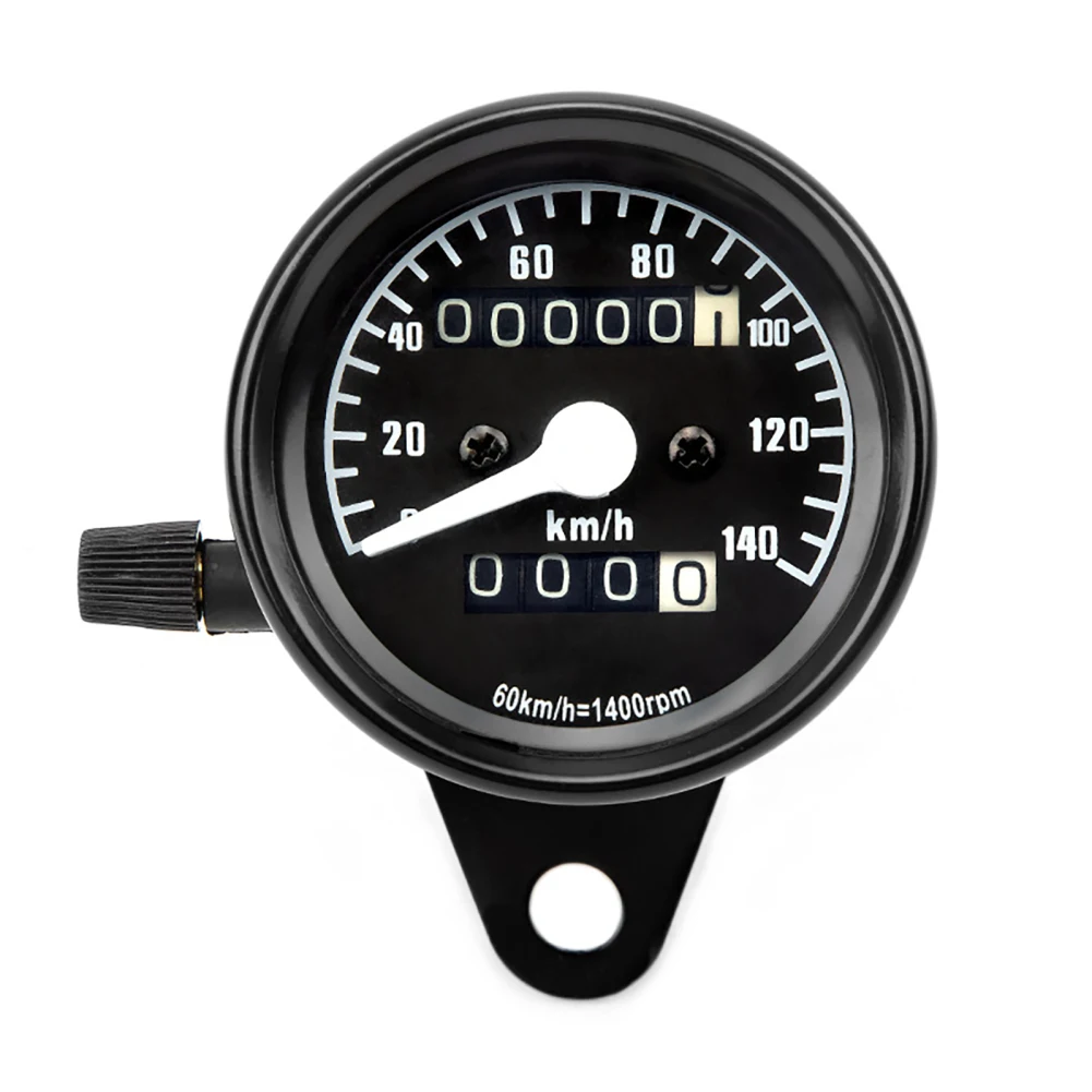 12v Universal Motorcycle Odometer Speedometer With Backlight Retro Pointer Tachometer Kmometer Modified Parts Acesssories