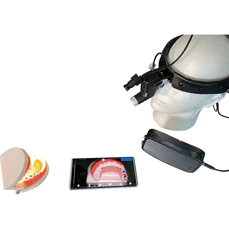 

Surgical Medical LED Headlight and Headcam with cam era