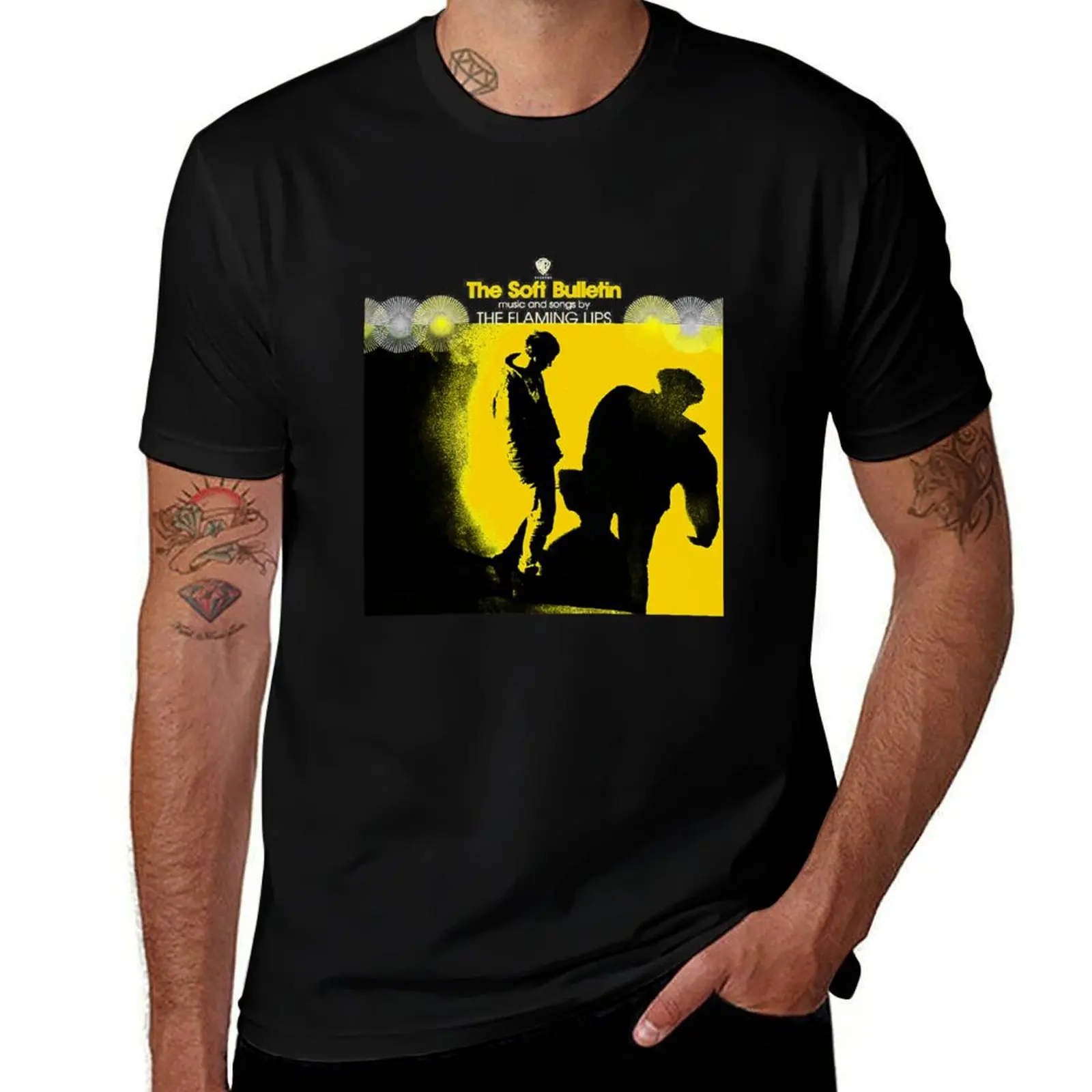 Classic Rock Band The Flaming Lips Soft Bulletin Gifts Movie Fan T-Shirt Quick Dry Fishing T-Shirt