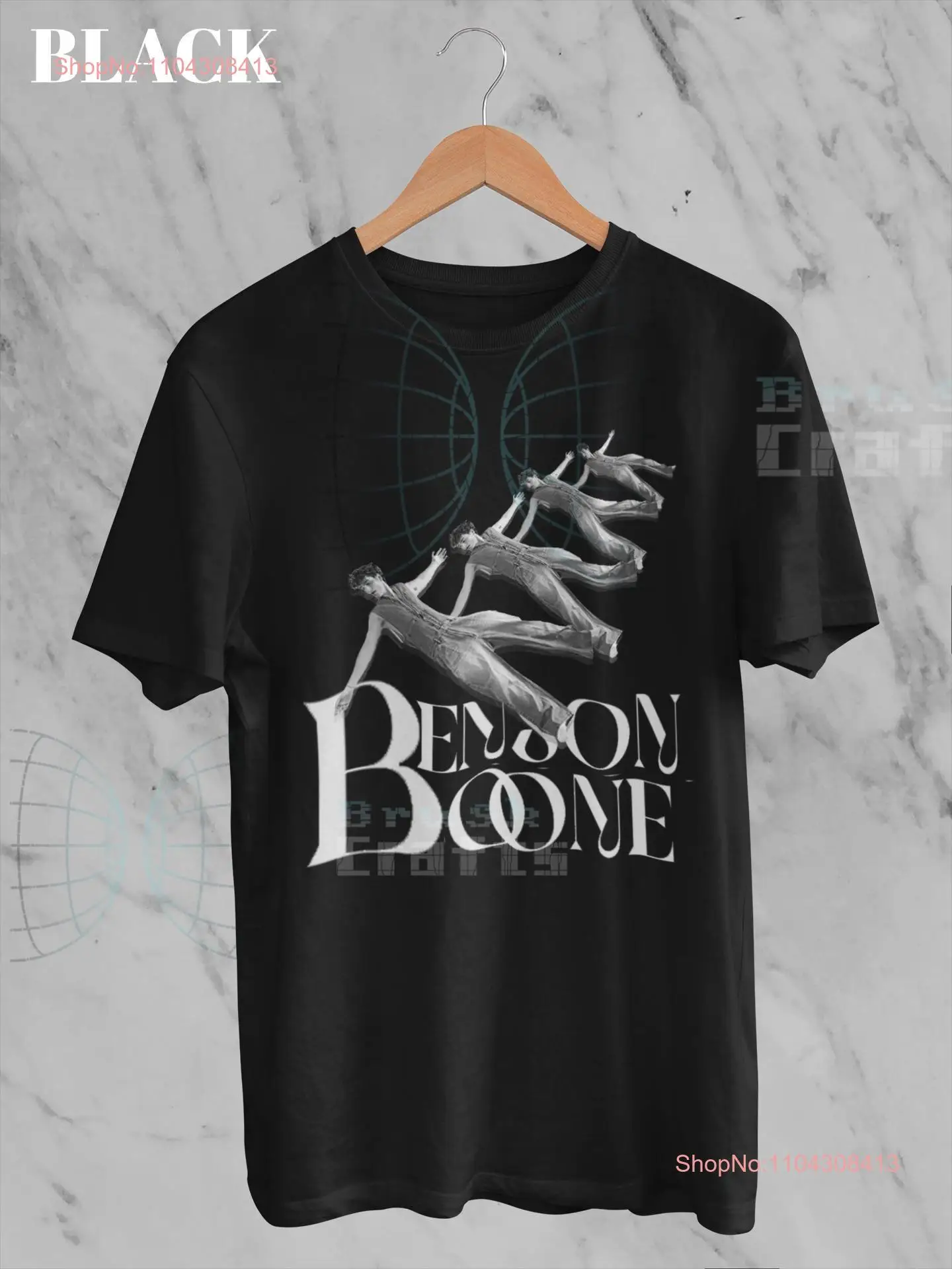 Benson Boone T Shirt Vintage Style Band Music Artist Aesthetic Concert Retro Design Merch long or short sleeves