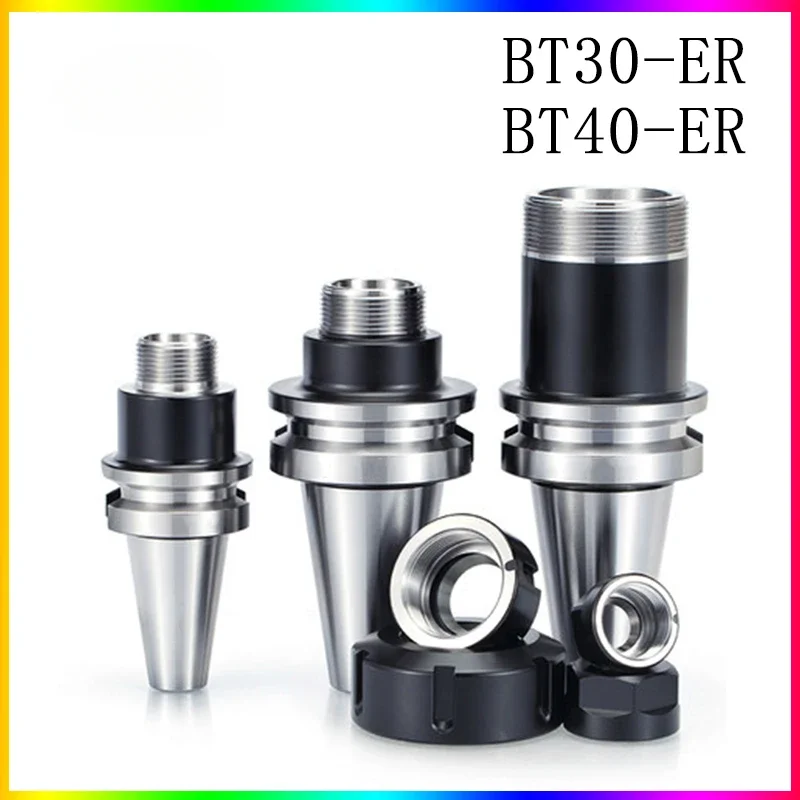 

НОВЫЙ Precision 0,001 BT30 BT40 ER16 ER20 ER25 ER32 ER40 Держатель инструмента BT ER хвостовик ножа для шпинделя обрабатывающего центра с ЧПУ