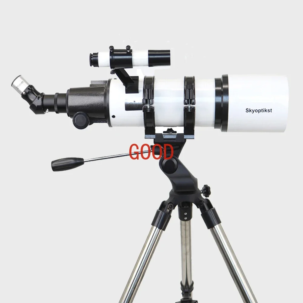 Refractor Telescope - Refractor Telescope for Beginners - Fully-Coated lens - Adjustable-Height Tripod