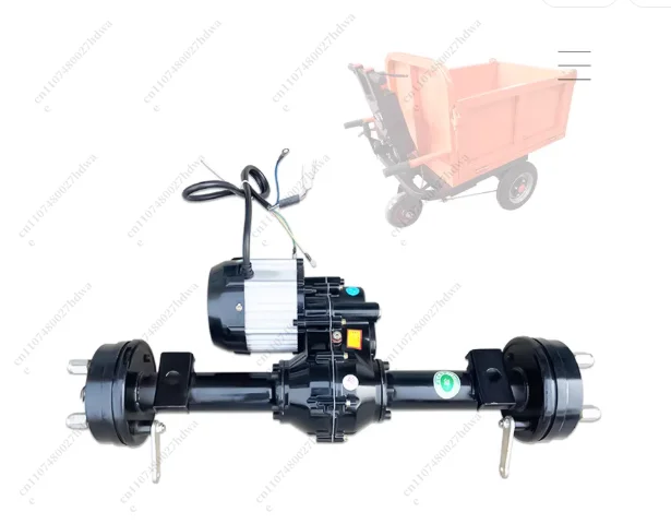 Electric Tricycle Rear Axle Assembly High-speed Motor Drum Brake Gear Change High-power Full Set of Modified Accessories