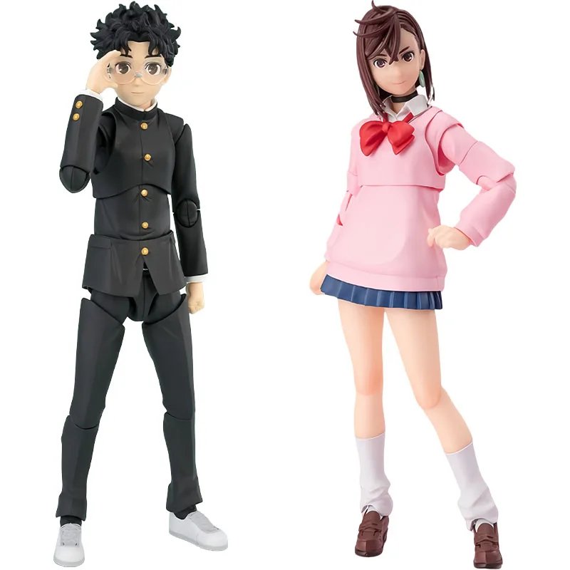 Bandai Original S.H.Figuarts Okarun & Xiaotao Anime Action Figures Toys for Boys Christmas Gift Collectible Model Ornaments