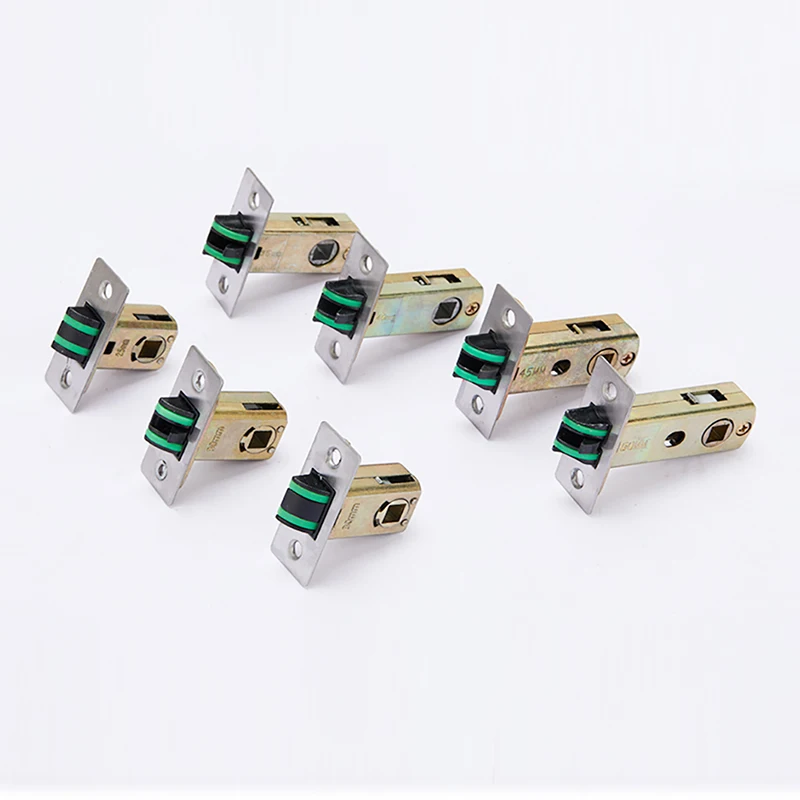 

1PCS Bathroom Silent Lock Tongue Single Tongue Door Bathroom Toilet Accessories Indoor Lock Body Small Lock Tongue Hardware