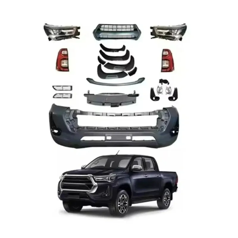 

High-quality kit for 2016 includes 2021 upgraded car bumper