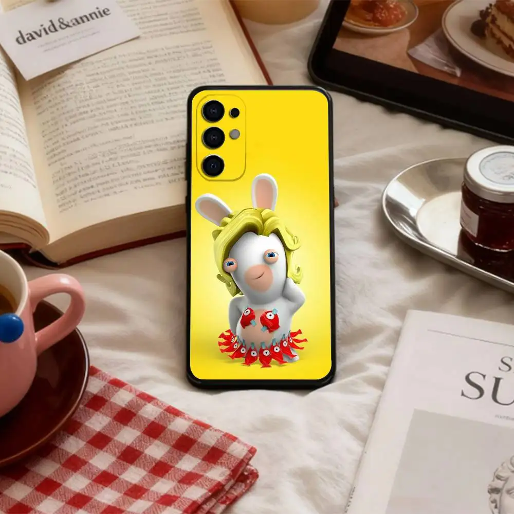 C-Cute R-Raving R-Rabbids Phone Case For Samsung S 25,24,23,22,30,21,10,9,Ultra,Plus,Lite,FE,4,5 G Soft Black Case view 2