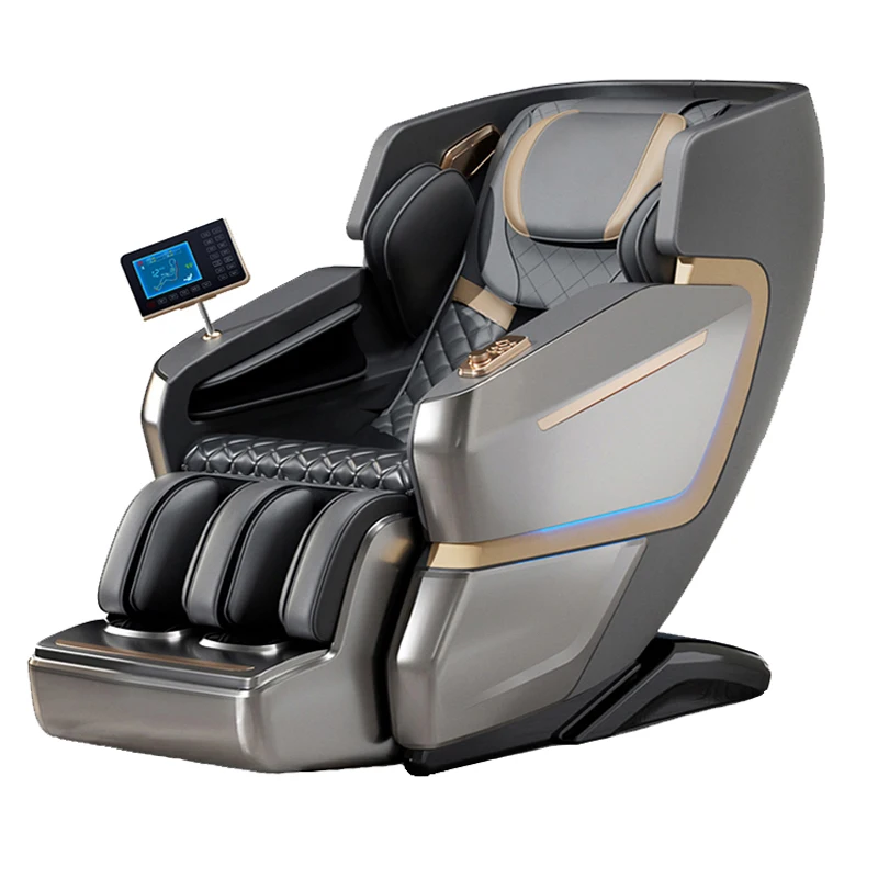 

2024 New M15 High End 4D Zero Gravity Full Body Spa Sl Track Electric AI Smart Heat Sofa Robot Hand Luxury Massage Chair