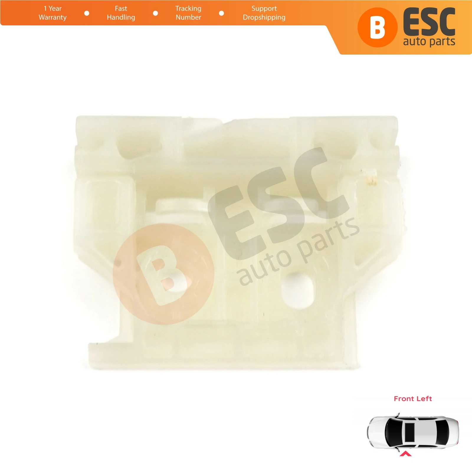 ESC Auto Parts EWR705 Electrical Power Window Regulator Clips Front; Left for Citroen C5 2008-On DS3 Fast Shipment Free Shipment