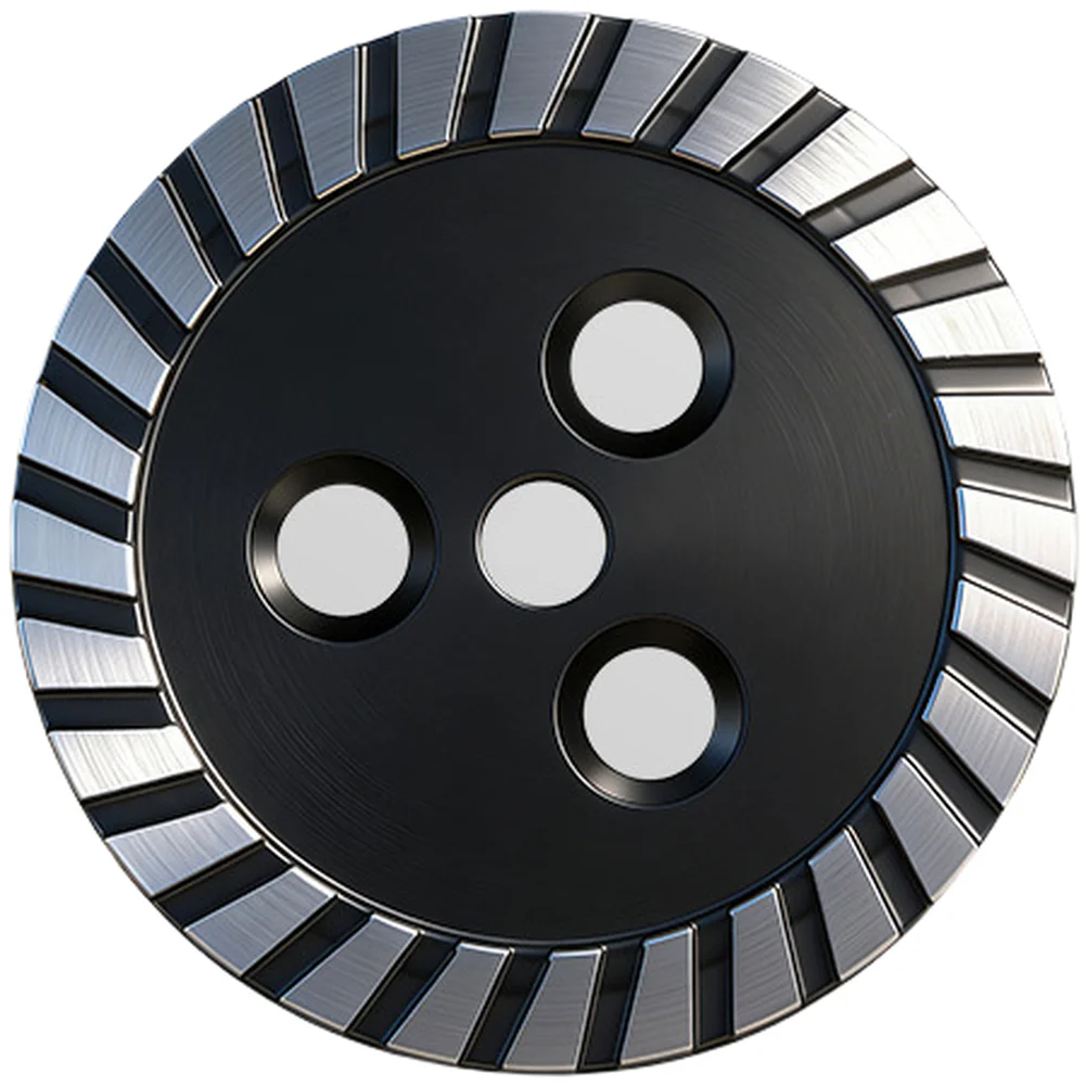 Multi-material Grinding Tool Stone Cutting Disc 2mm Edge Diamond Cutting Disc Efficient Chip Removal High-density Diamond Grit