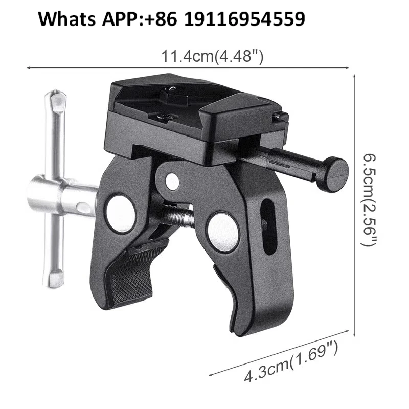 

Пряжка с зажимом Крабовый зажим Фиксированный зажим Штатив Ножка лампы Блок питания Подвесная пластина фиксированная