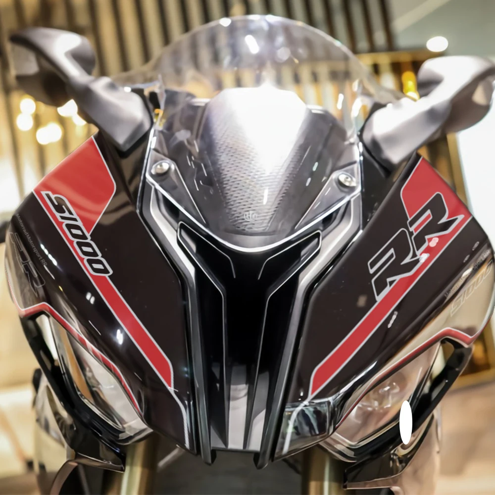 For BMW S1000RR S 1000 RR 2019 2020 2021 2022 2023 Motorcycle Front Fairing Protection Kit Gel Paint Protector Decal Sticker 6