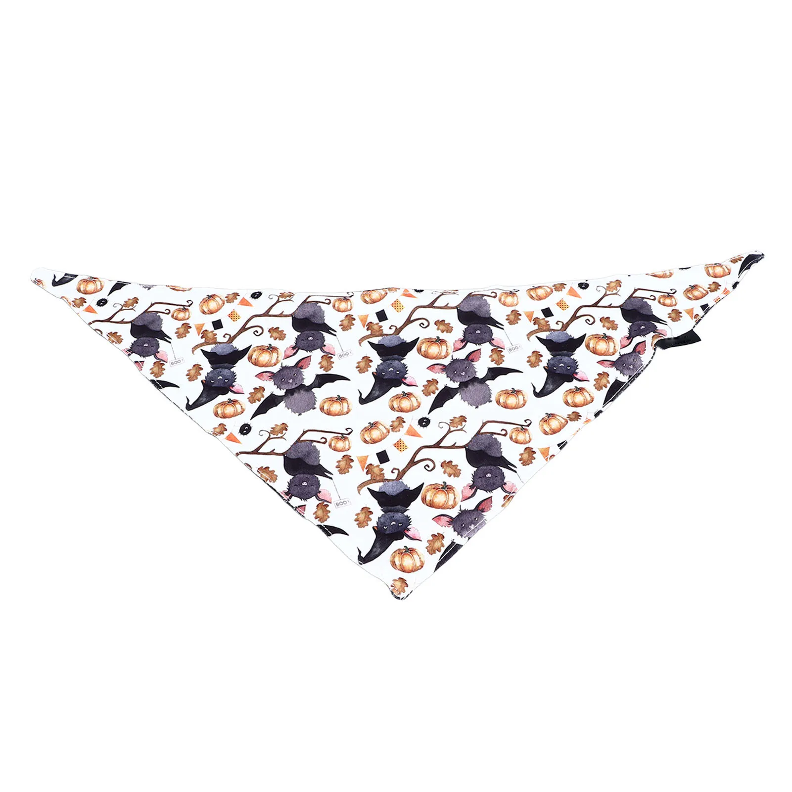 Halloween Dog Cat Bandana Unique Pattern Pet Dog Triangle Bibs Scarf For Halloween Pet Costume Accessories Decoration